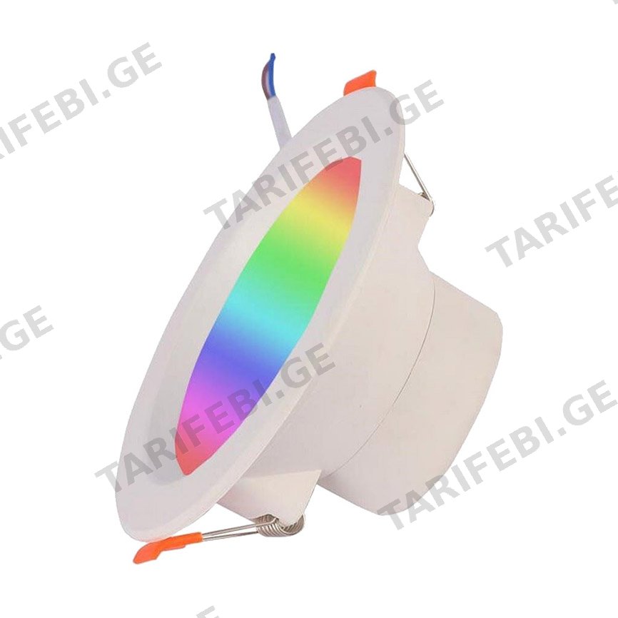 პანელი მრგვალი Smart Home 5W 2700 6500K RGB C W Wi-Fi