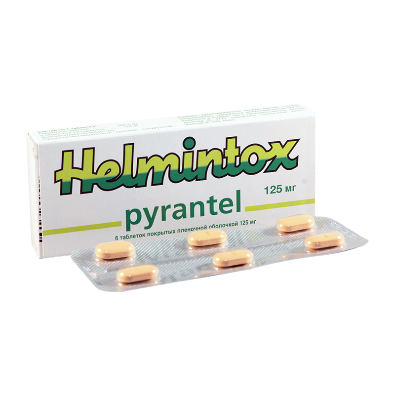 ჰელმინტოქსი 125მგ #6ტ