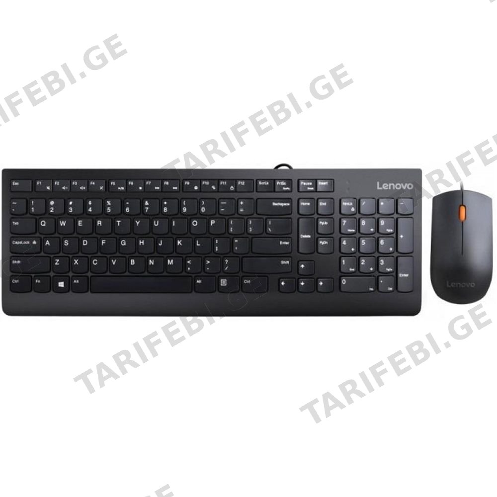 კლავიატურა Lenovo GX30M39635 300 USB KB+MOUSE