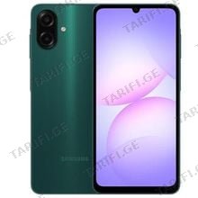 Samsung Galaxy A07 A075FD 4/64GB Green მობილური ტელეფონი