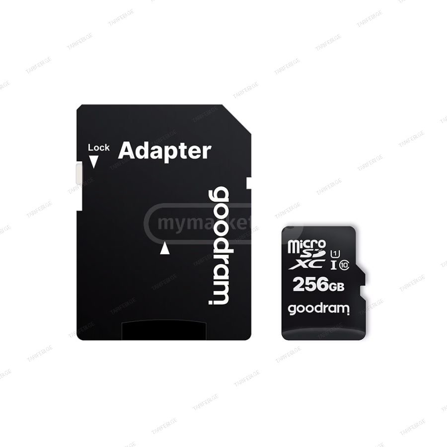 GOODRAM M1AA-2560R12 256GB MicroSD Class 10 UHS-I Adapter In