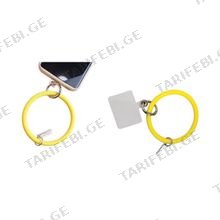 Universal Hanging Ring Rope Phone Case Silicone Bracelet ტელეფონის ქეისი საკიდი