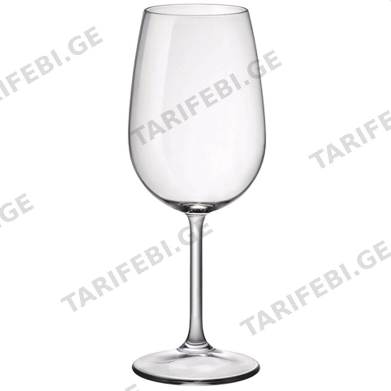 მინის ღვინის ჭიქა (350 ML, 6 PCS)