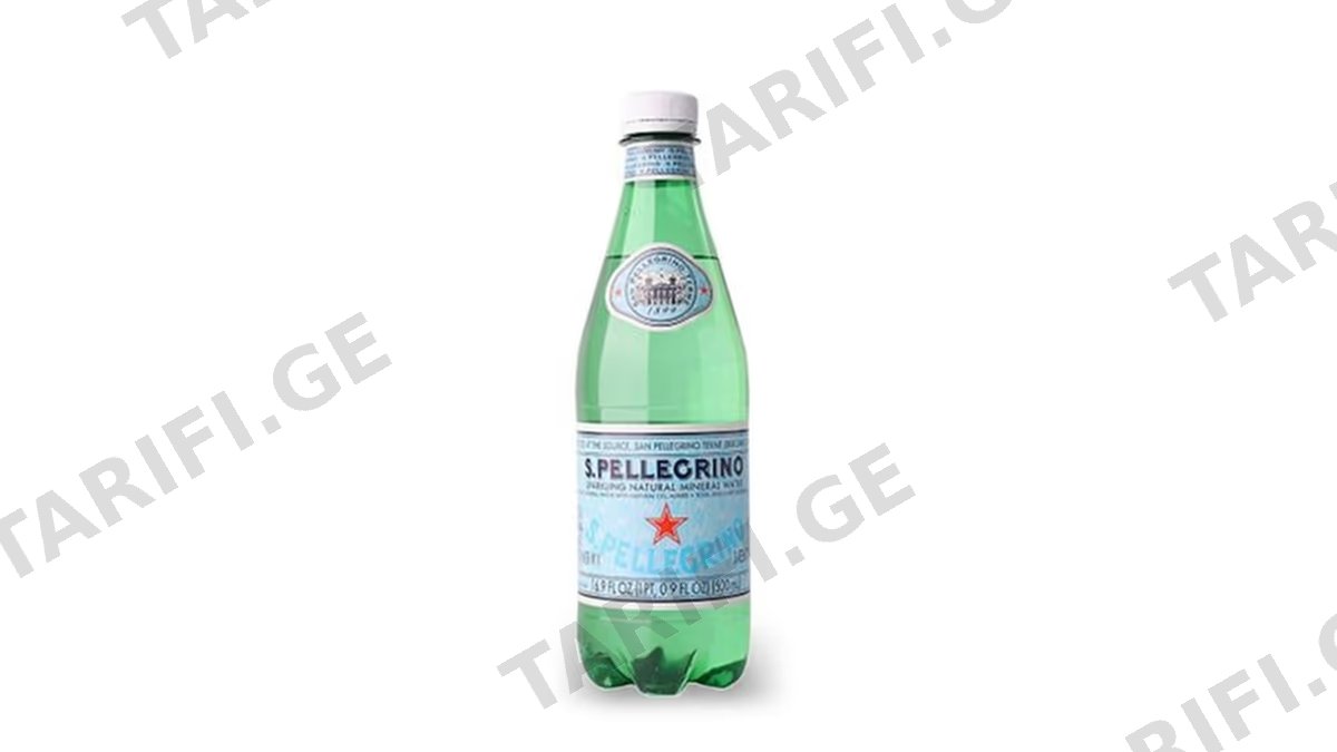 მინერალური სასმელი/S.Pellegrino/24*500მლ