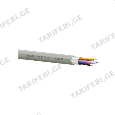 კაბელი CCTV CABLE 1+2 MINI COAX (2x0,22)(300M) (40950)