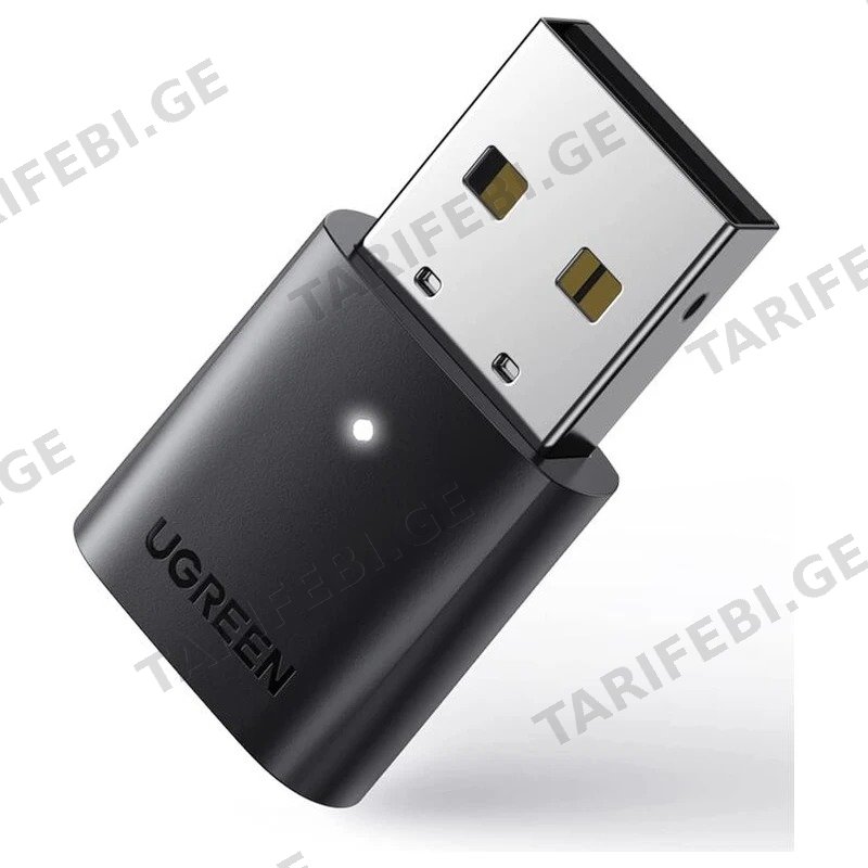 USB BLUETOOTH ადაპტერი UGREEN CM390 (80889) BLUETOOTH 5.0