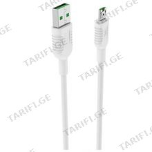 BOROFONE BX33 Micro 4A Billow flash charging data cable white