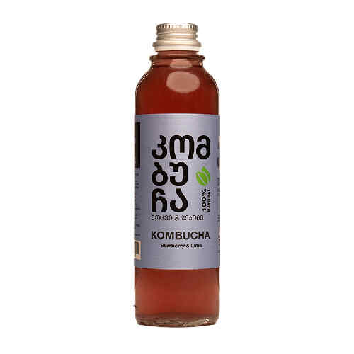 Blueberry-lime / kombucha / 0.330