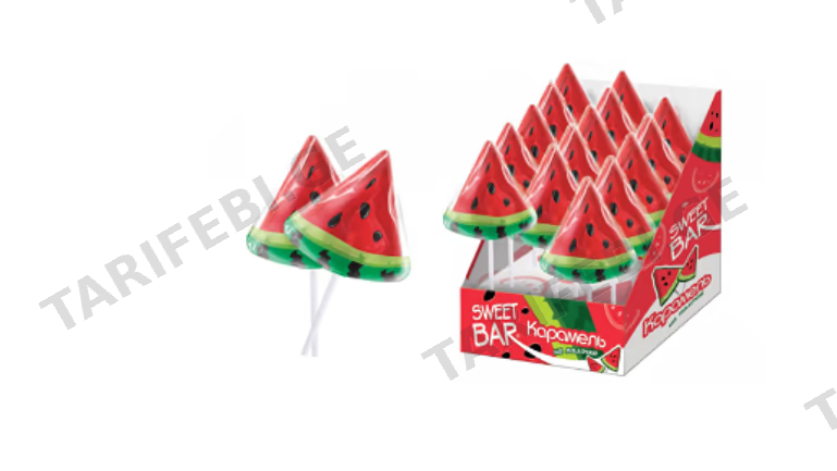 საზამთროს ჯოხიანი კარამელი SWEET BAR 4/15 40 gr