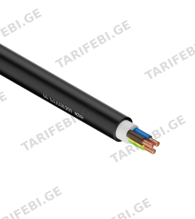 ელ. სადენი 3 * 6 mm2 N2XH მრავალწვერა UNAL CABLO
