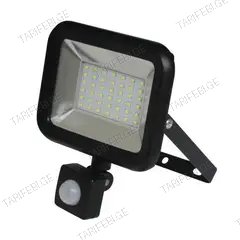 პროჟექტორი LINUS LED 50w 6500k IP65 Sensor black