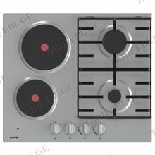 GORENJE GE690X კომბინირებული ჩასაშენებელი ქურის ზედაპირი