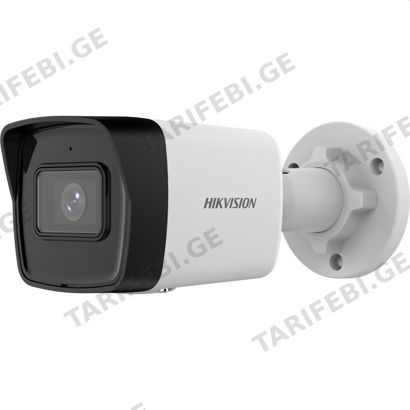 კამერა,Hikvision, DS-2CD1083G0-IUF(C), 4mm,IP,8mp,Bullet,Fix,IR30m,Mic,