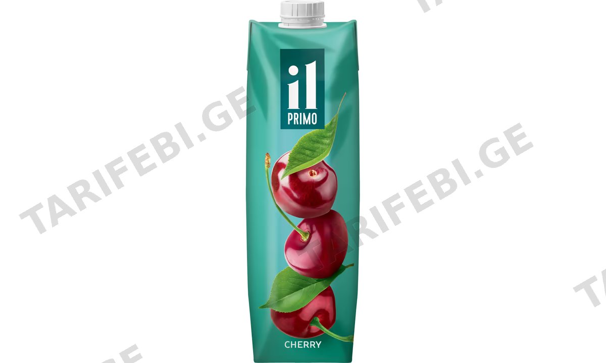 წვენი "IL Primo"ალუბლის ნექტარი 1ლ
