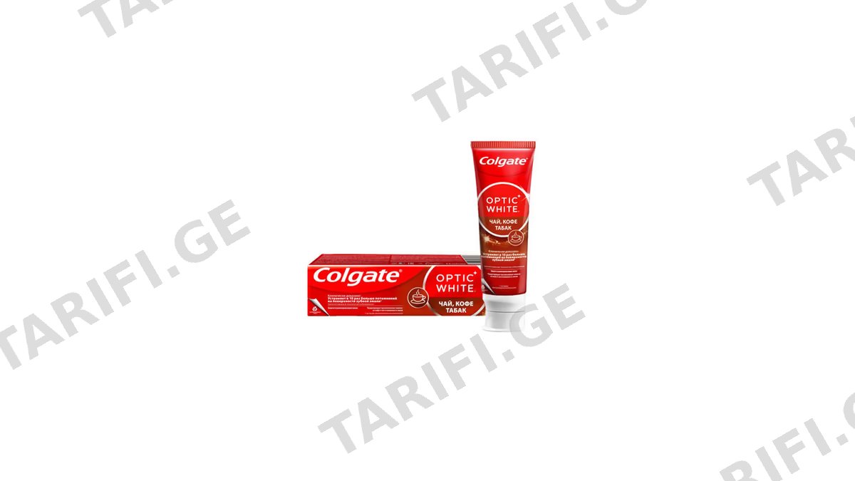 COLGATE TP MAX ONE პასტა ჩაი ყავა თამბაქო 75 მლ 1ც