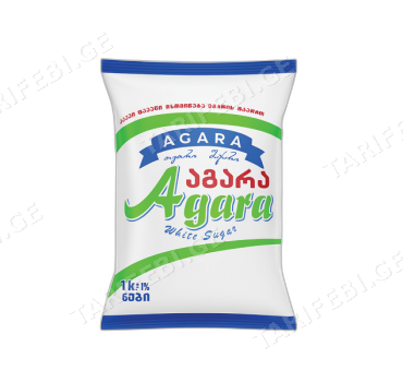„აგარა“ შაქარი 1 კგ