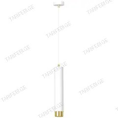 საკიდი EMIBIG Kibo 1 GU10 1x MAX 30W თეთრი ოქროსფერი