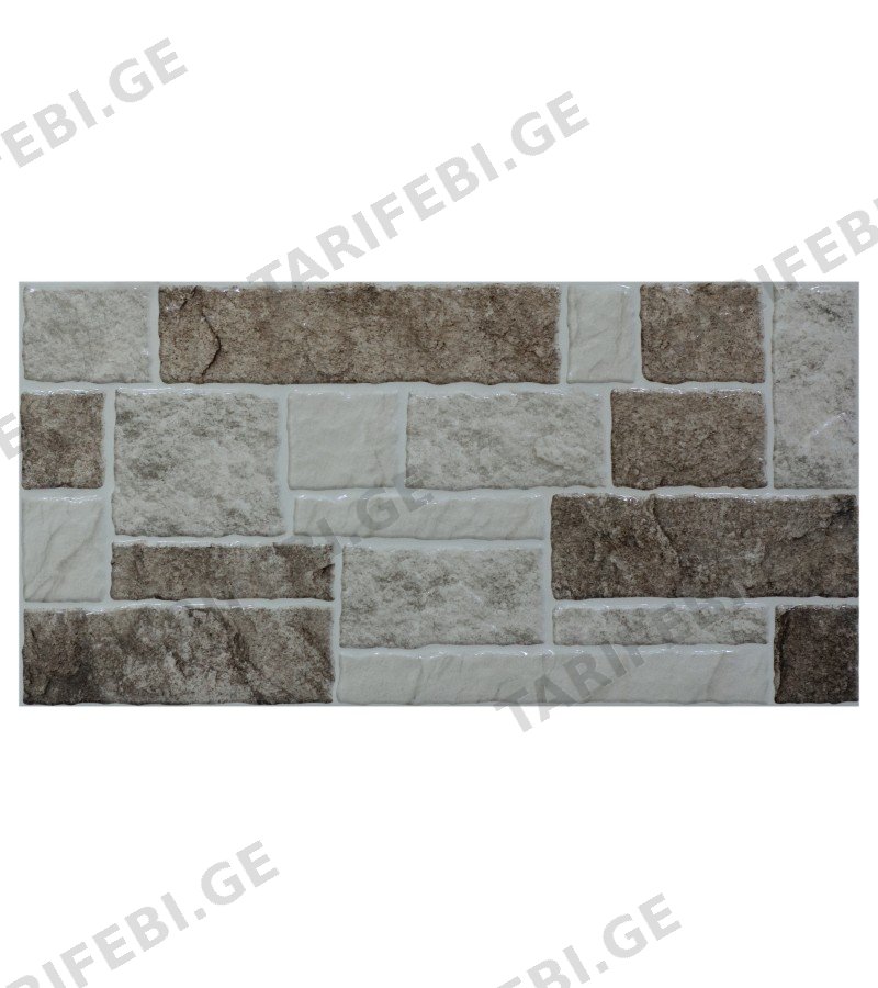 კერამიკ. ფილა BRICK STONE CREAM 30*60