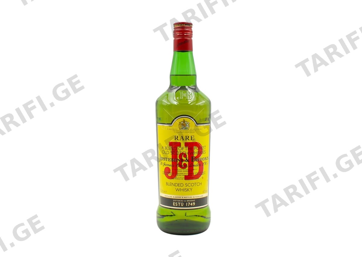შოტლანდიური ვისკი J & B Rare - 1L