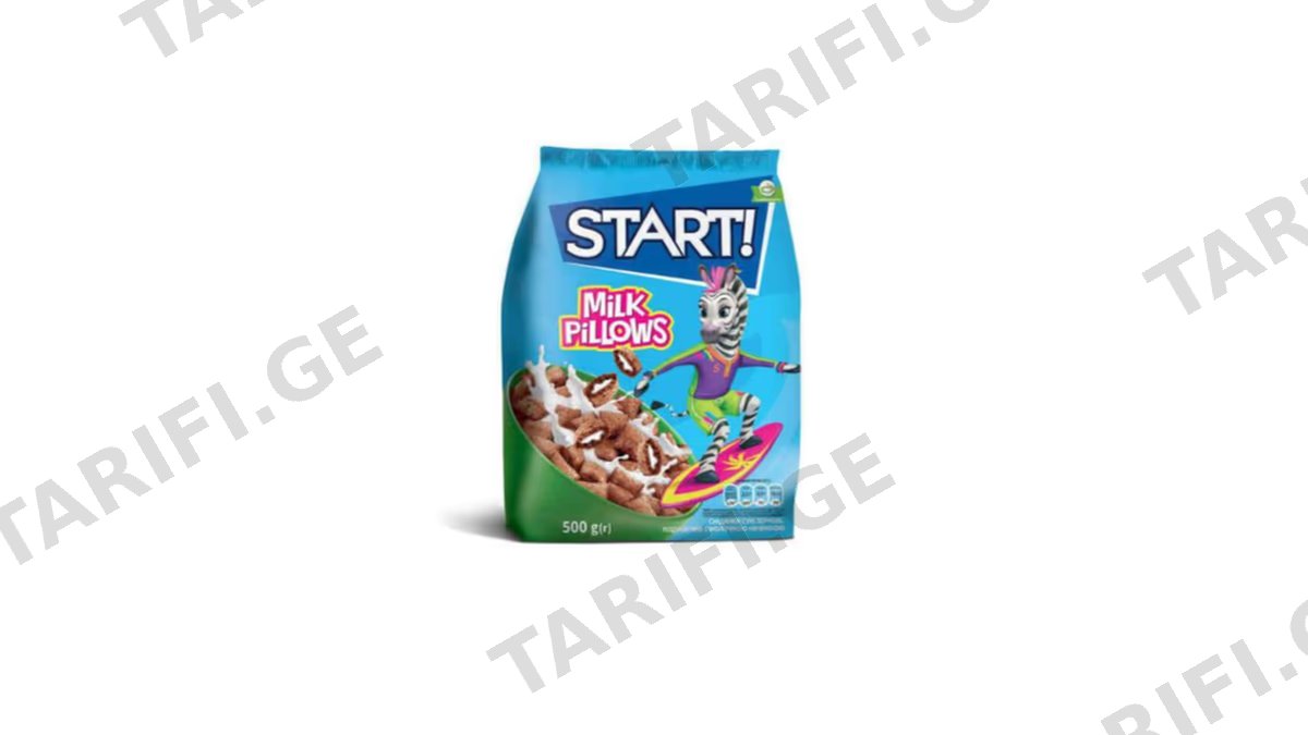 "START"- ბალიში რძიანი შიგთავსით 500გრ