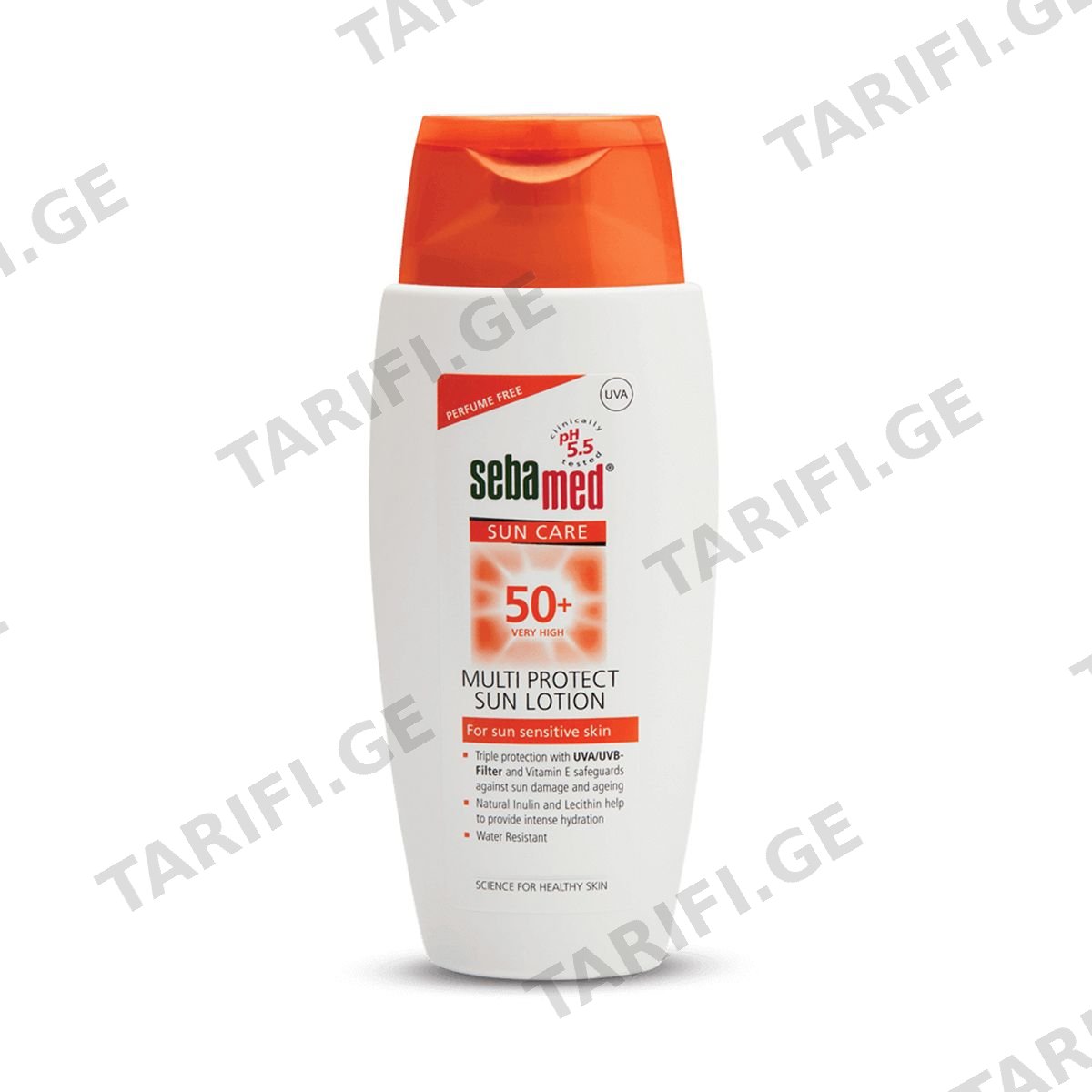 მზის დამცავი ლოსიონი Spf50+ 9064 სებამედი - Sebamed