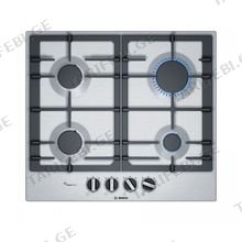 BOSCH PCP6A5B90M გაზის ჩასაშენებელი ქურის ზედაპირი