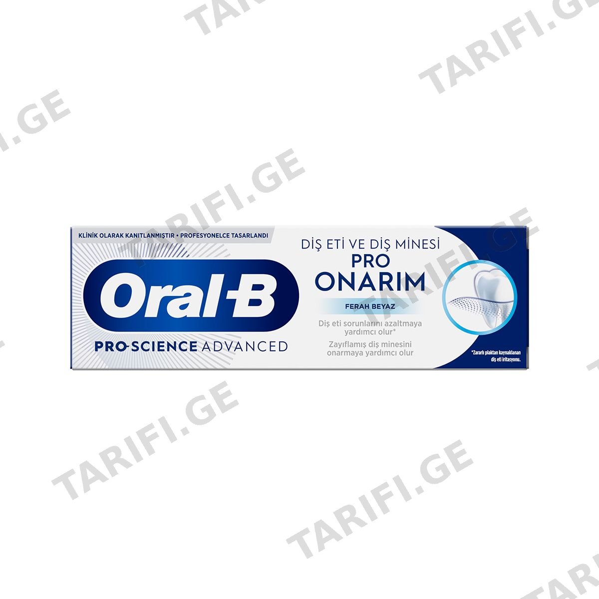 კბილის პასტა Pro აღდგენა 50მლ 5507 ორალ ბი - Oral-B