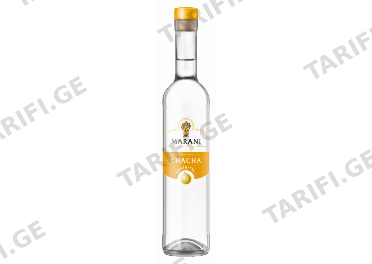 ჭაჭა მარანი რქაწითელი - 0.5L