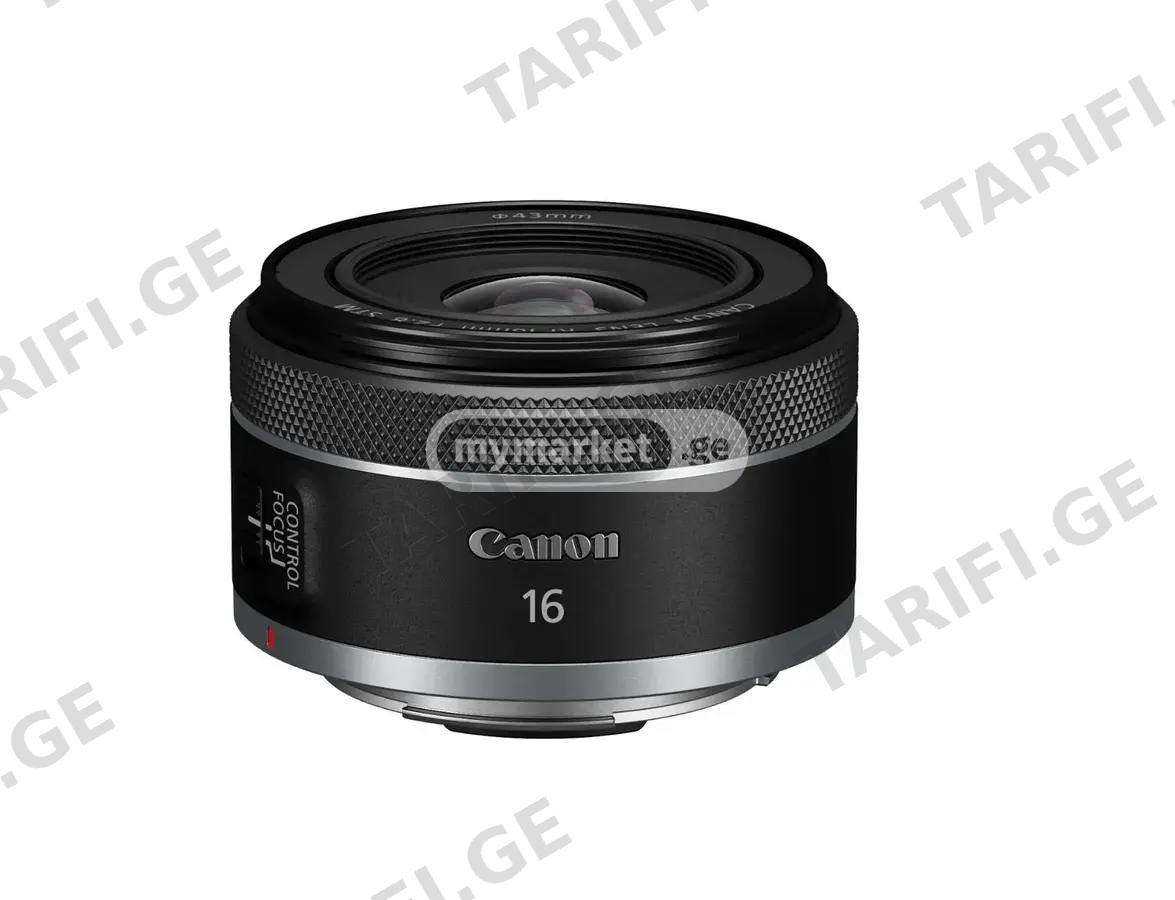 Canon RF 16mm F2.8 STM Lens ლინზა ფართო კუთხე