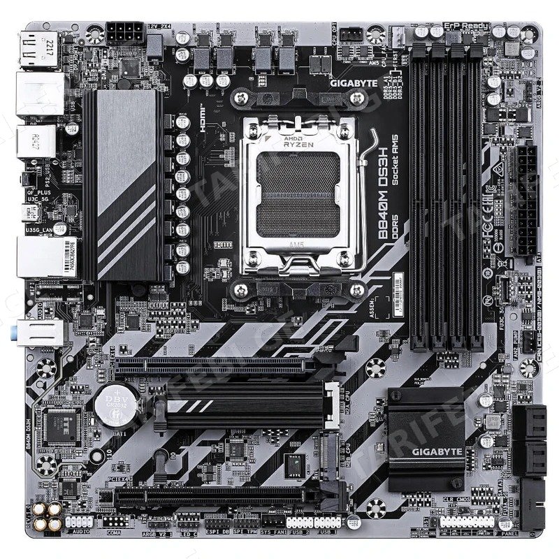 დედა დაფა GIGABYTE B840M DS3H AM5 DDR5 256GB