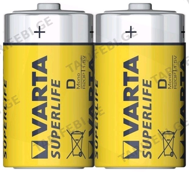 ელემენტი VARTA SUPERLIFE Type D 2 ც