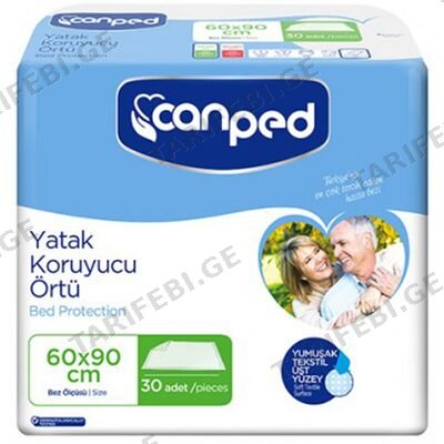 ქანფედი ზეწარი 60x90 #30