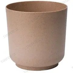 ქოთანი ყვავავილის FORM-PLASTIC Satina Eco 15 ნატურალური ხა (4381-078)