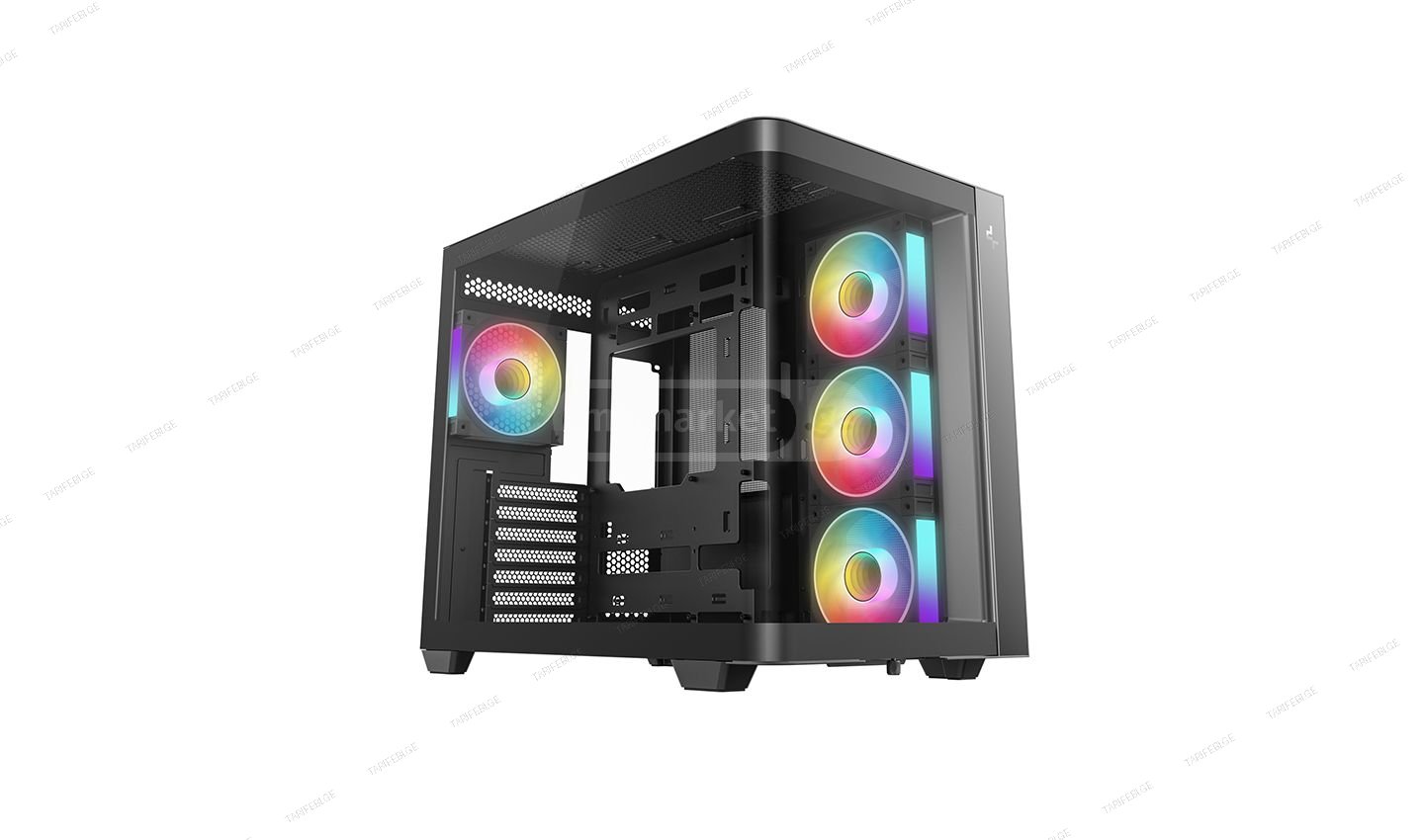 DeepCool CG530U curved-glass 4F მოყვება 4XARGB ქულერი cg530