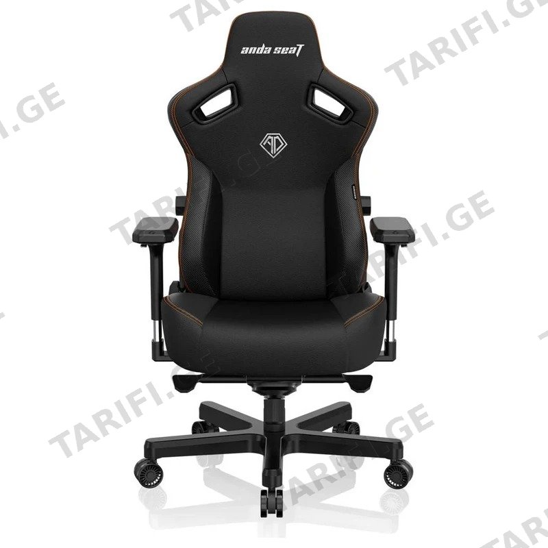 გეიმერული სავარძელი ANDASEAT KAISER 3 AD12YDC-L-01-B-PV/C შავი