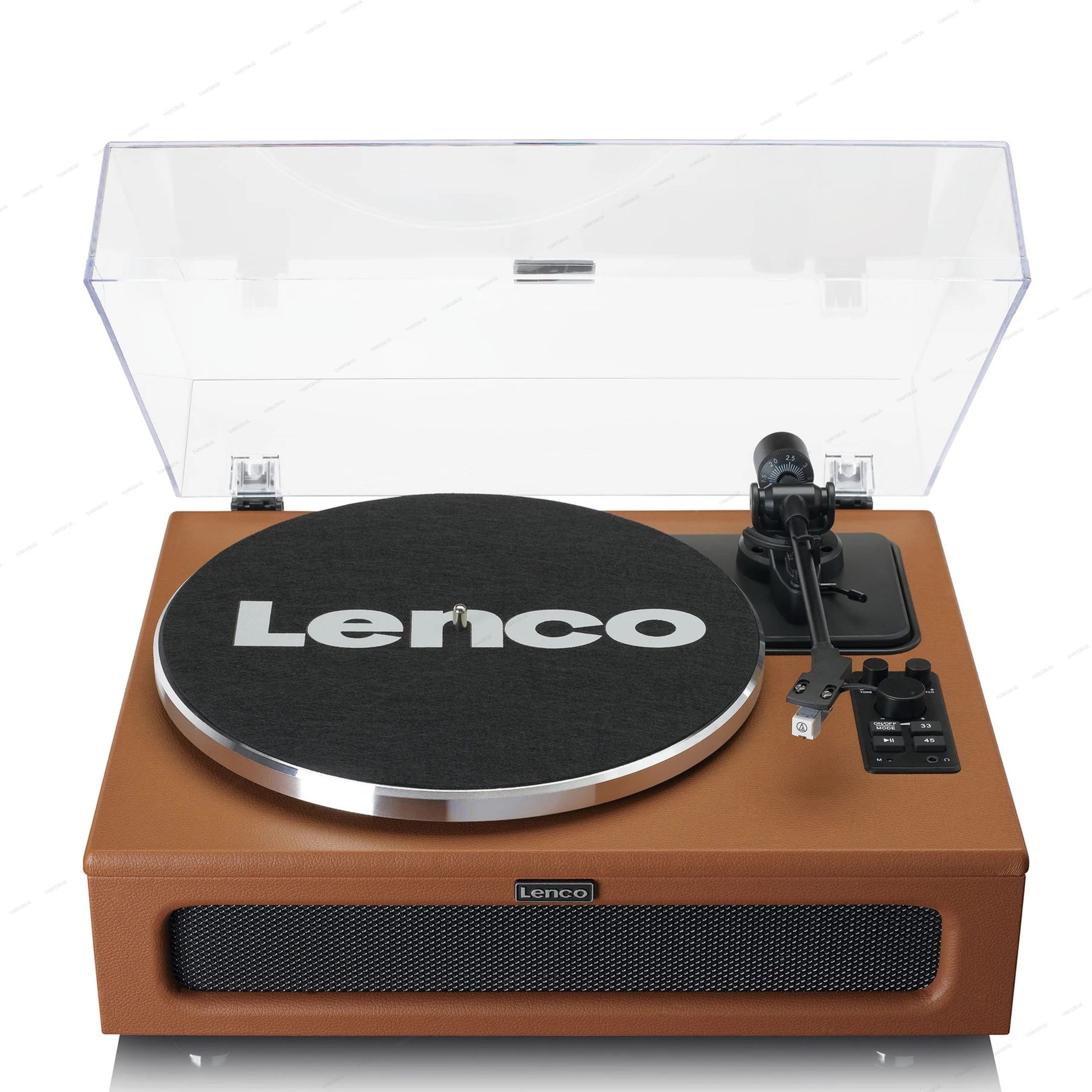 Lenco LS-430BN Turntable with BT, MMC, 4 speakers built-in