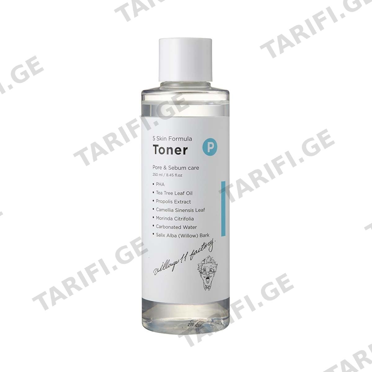 სახის ტონერი Skin P 0510 ვილაჯ11 - Village11
