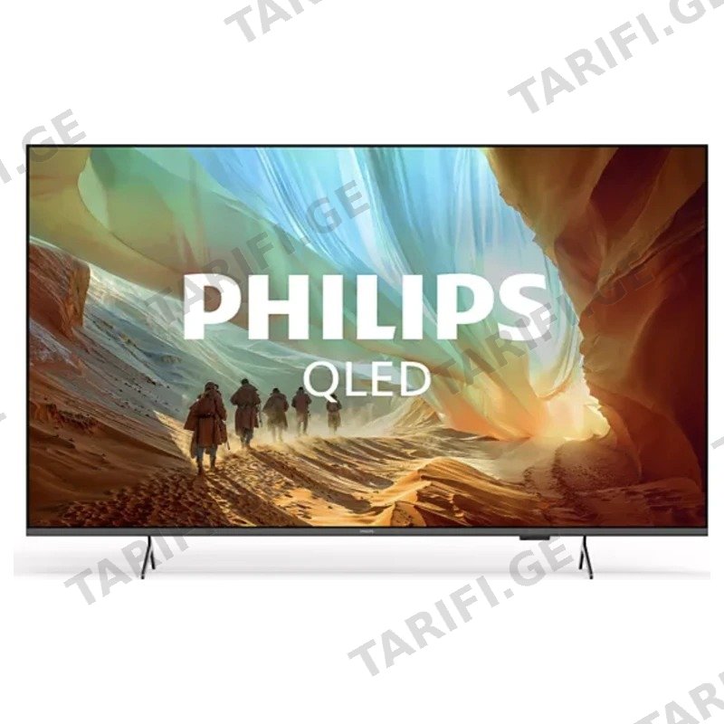 ტელევიზორი QLED SMART TV PHILIPS 65PQS7801/12 65" (164 სმ) 4K UHD AMBILIGHT Black