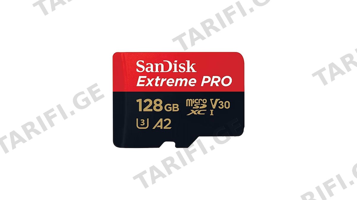 SanDisk 128GB Extreme PRO MicroSD/XC UHS-I Card 200MB/S V30/4k Class 10/Adapter SDSQXCD-128G-GN6MA
