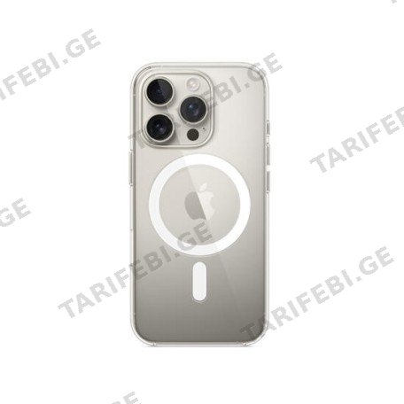 Apple Clear Case with MagSafe - White