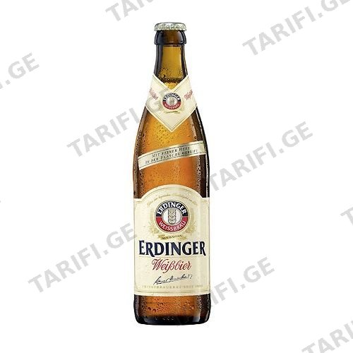 ლუდი თეთრი /ერდინგერი/ 500მლ