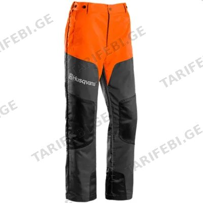 სამშენებლო დამცავი შარვალი HUSQVARNA CHAINSAW TROUSERS C W 20A 46