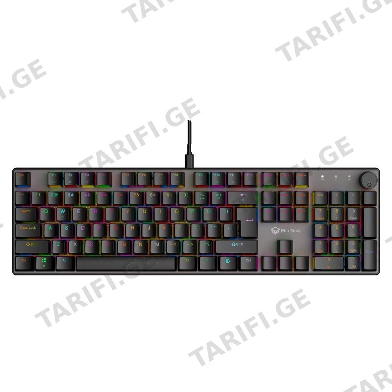 კლავიატურა MeeTion MK009Pro Wired Mechanical KB red switch