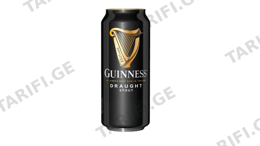 Guinness ლუდი ქილა 0.440ლ