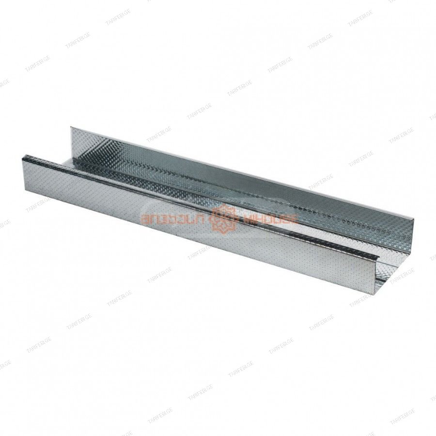 ჭერის CD პროფილი NOVA (0.60x124x3000 მოთუთიებული ნაგლინისაგა