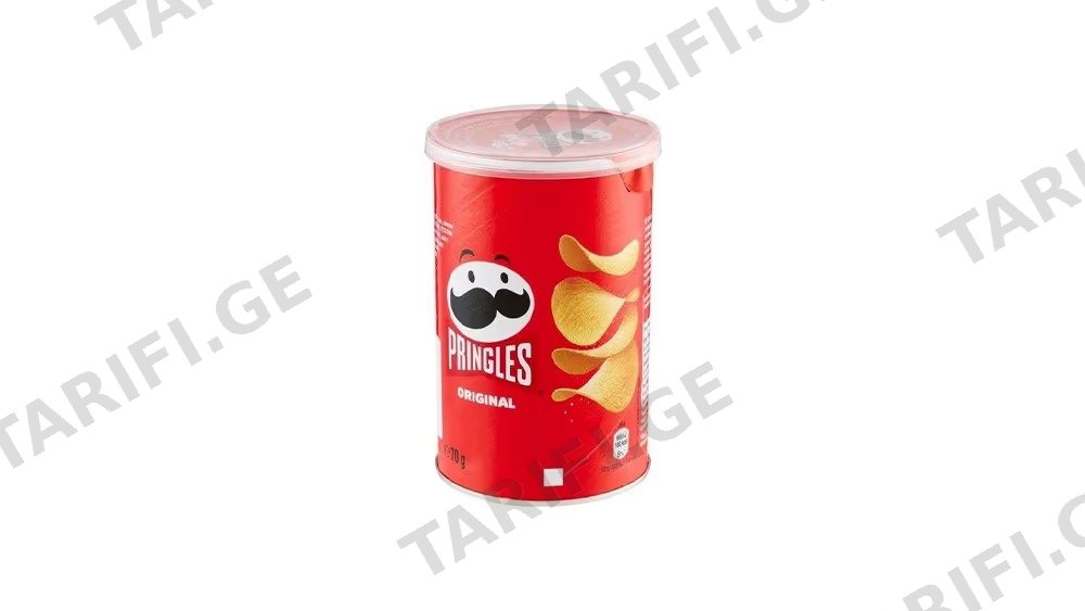 PRINGLES ჩიფსი ორიგინალი 70გრ