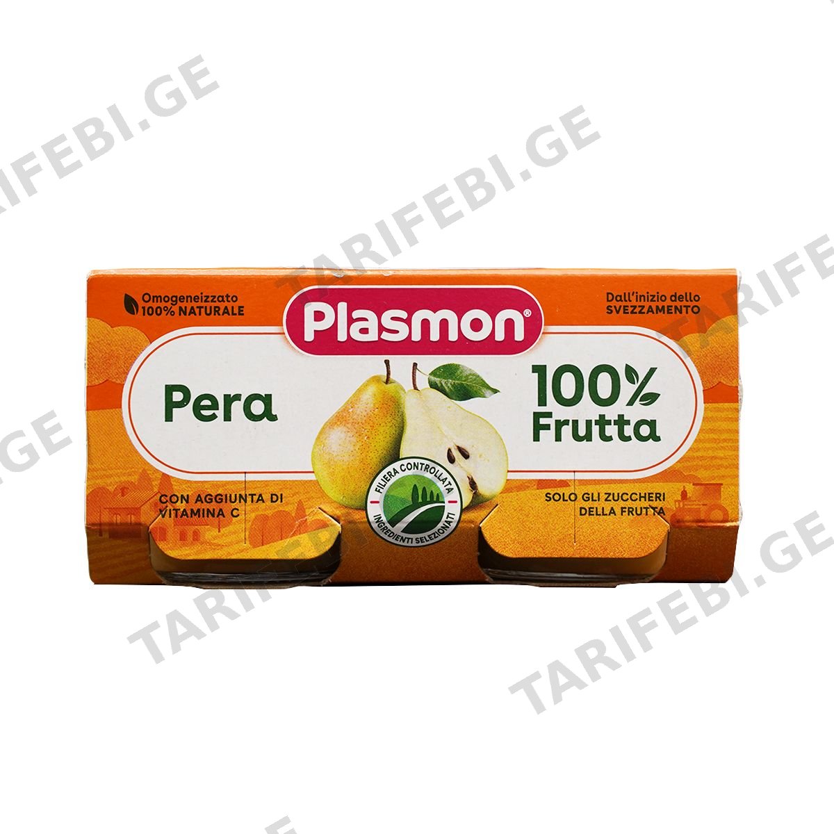 ხილფაფა მსხალი 1060პლასმონი - Plasmon