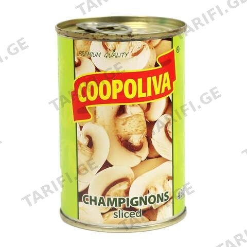 კოპოლივა სოკო დაჭრილი პრემიუმი 425 მლ