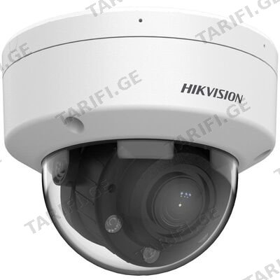 კამერა IP Hikvision,DS-2CD1743G2-LIZU ,2.8-12mm,4mp,Varifocal Dome,IR30m,Dual Light MD,Smart Hybrid Light,MVFL,Micro SD,Mic
