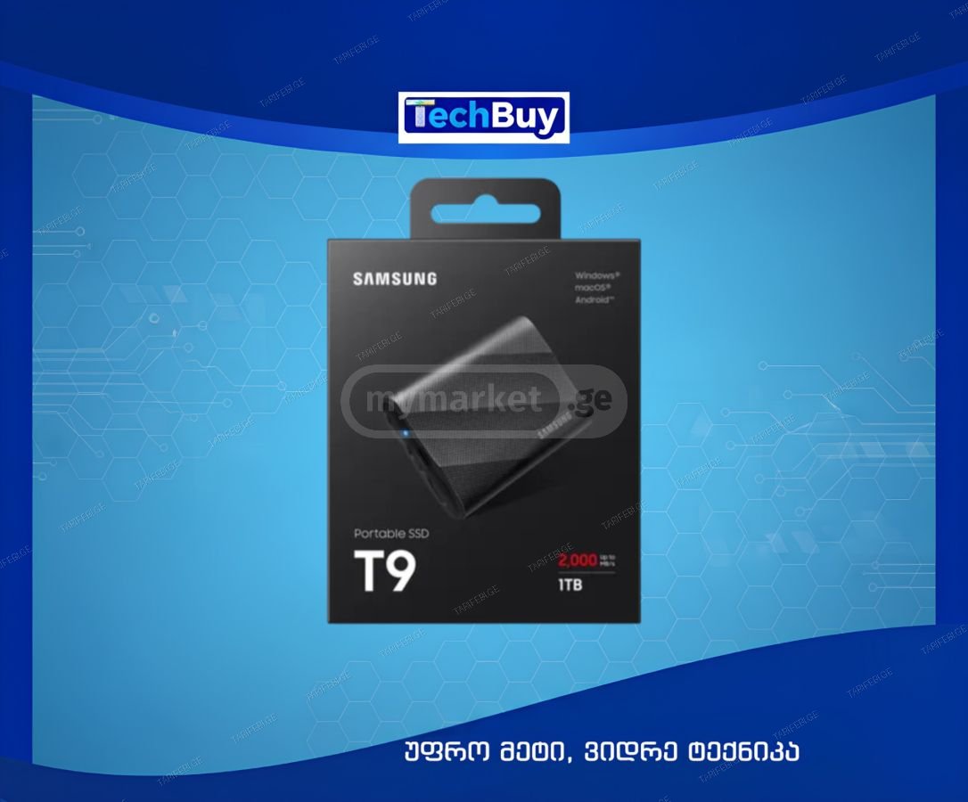 ✅ SAMSUNG T9 1TB Portable SSD, 2000 MB/s